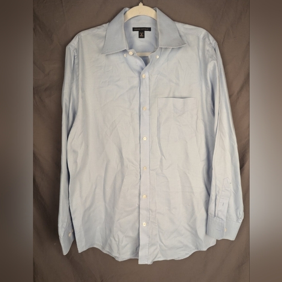 Banana Republic size 15 dress shirt blue - Picture 2 of 5